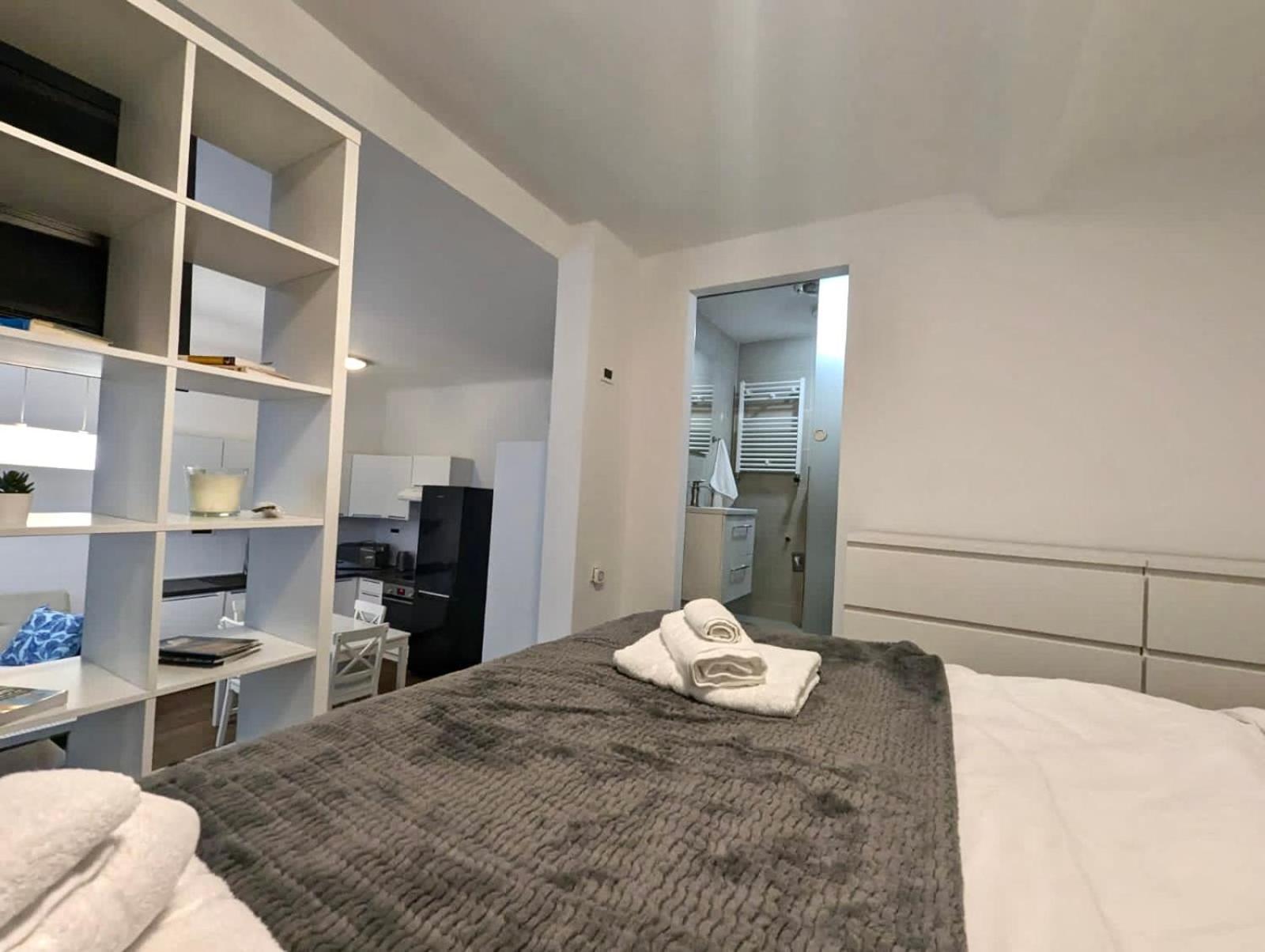 Fantabulous Downtown Abode W King Bed, 65" Tv, Washer And Tumble Dryer Zagreb Eksteriør billede
